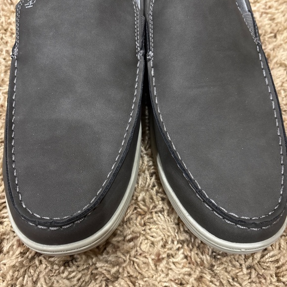 Izod Mens Seapoint Sneaker Loafer Slip On Shoe Size 10.5 Gray New - Picture 8 of 12